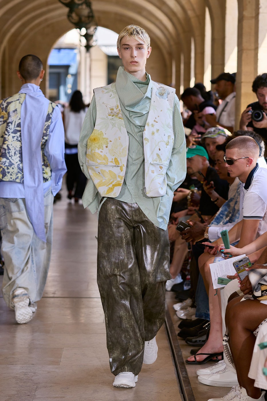 Feng Chen Wang SS27 Paris Fashion Week Runway Merges Eastern Philosophy With Western Art in Paris