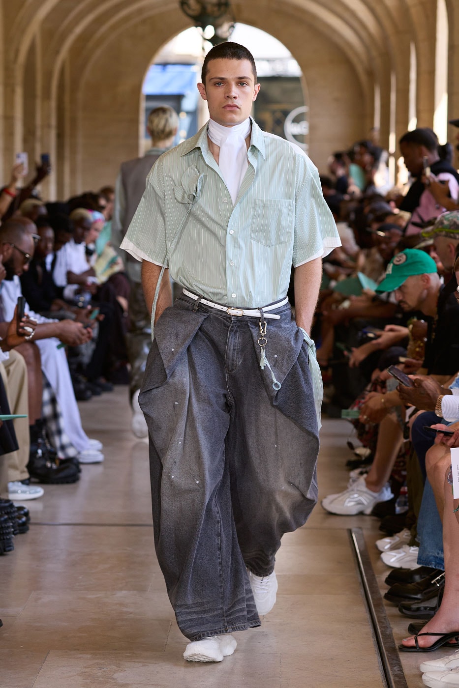 Feng Chen Wang SS27 Paris Fashion Week Runway Merges Eastern Philosophy With Western Art in Paris