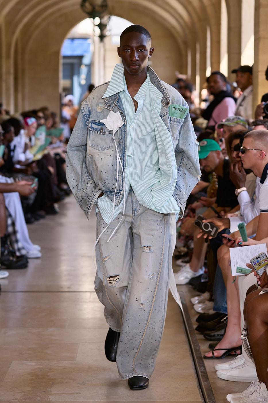 Feng Chen Wang SS27 Paris Fashion Week Runway Merges Eastern Philosophy With Western Art in Paris