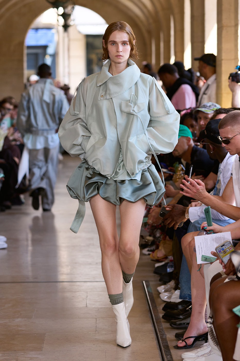 Feng Chen Wang SS27 Paris Fashion Week Runway Merges Eastern Philosophy With Western Art in Paris
