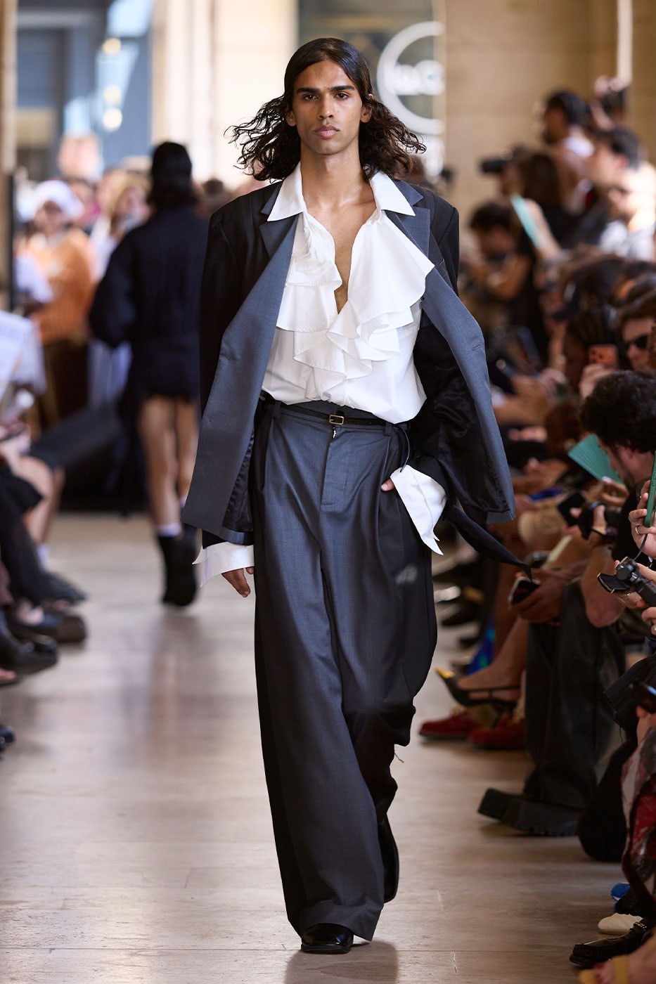 Feng Chen Wang SS27 Paris Fashion Week Runway Merges Eastern Philosophy With Western Art in Paris
