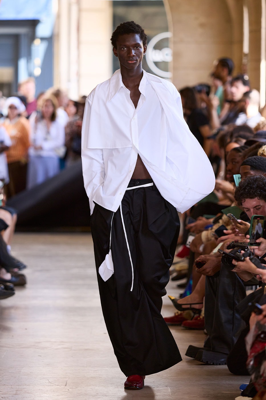 Feng Chen Wang SS27 Paris Fashion Week Runway Merges Eastern Philosophy With Western Art in Paris