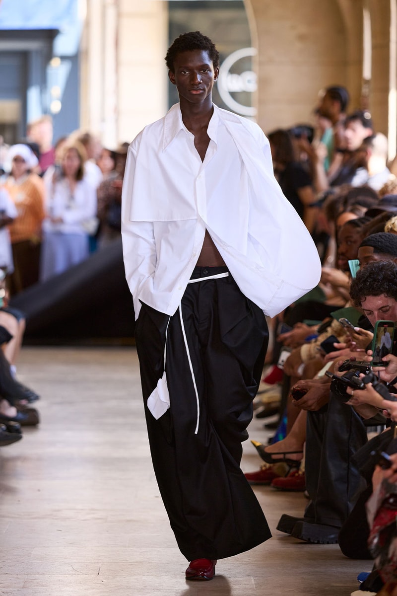 Feng Chen Wang SS27 Paris Fashion Week Runway Merges Eastern Philosophy With Western Art in Paris