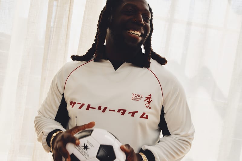 Karl Pierre Makes the Toki Soccer Jersey the Centerpiece of His Hypebeast Cup Look