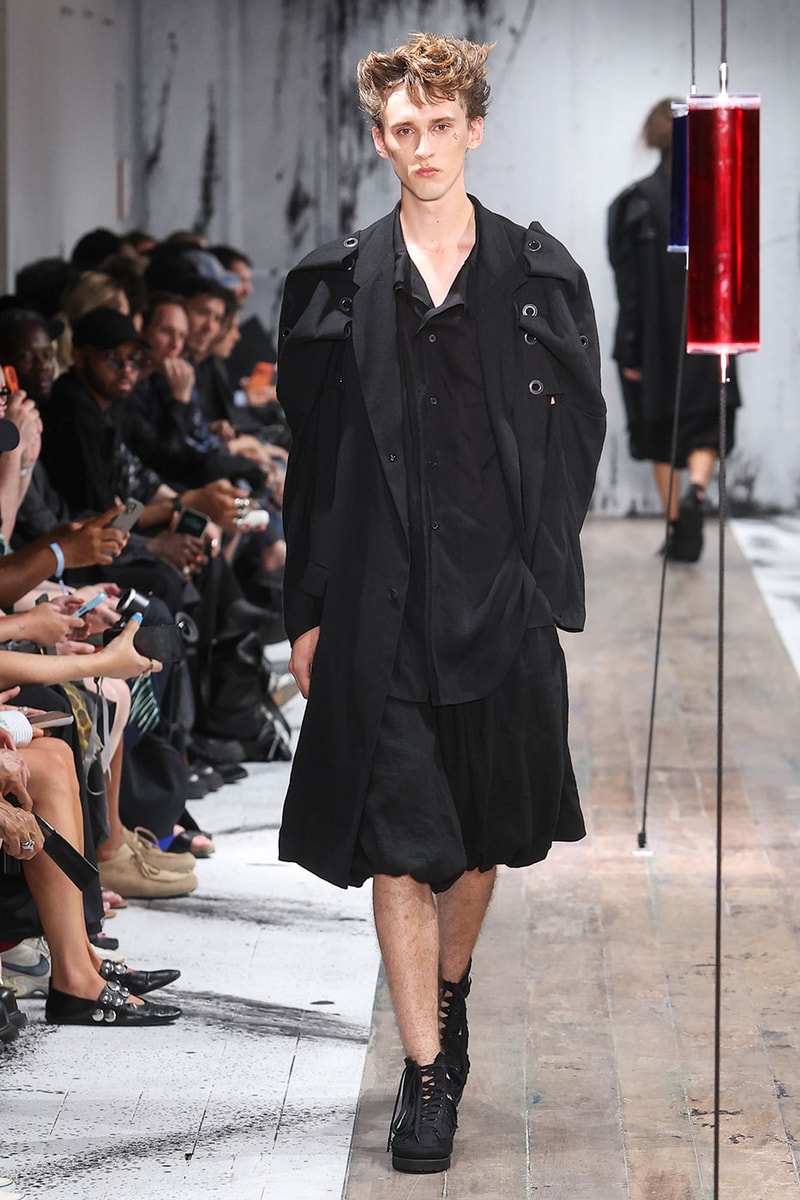 Yohji Yamamoto POUR HOMME SS27 Blends Avant-Garde Tailoring and Fragile Romance paris fashion week spring summer 2027