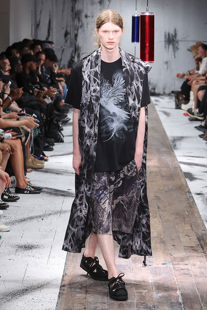 Yohji Yamamoto POUR HOMME SS27 Blends Avant-Garde Tailoring and Fragile Romance paris fashion week spring summer 2027