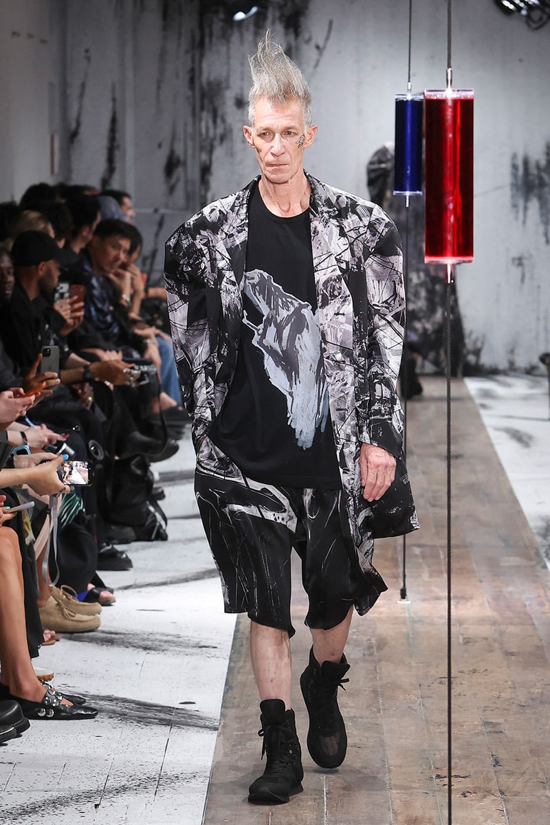 Yohji Yamamoto POUR HOMME SS27 Blends Avant-Garde Tailoring and Fragile Romance paris fashion week spring summer 2027