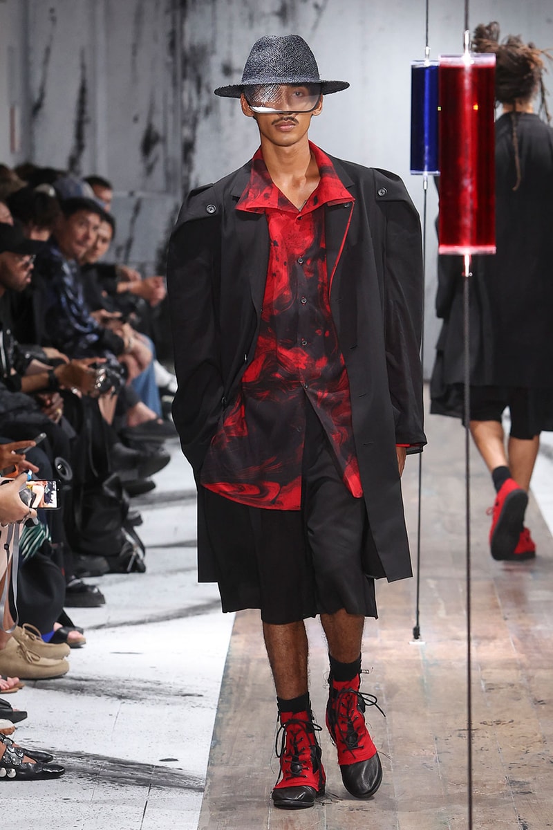 Yohji Yamamoto POUR HOMME SS27 Blends Avant-Garde Tailoring and Fragile Romance paris fashion week spring summer 2027