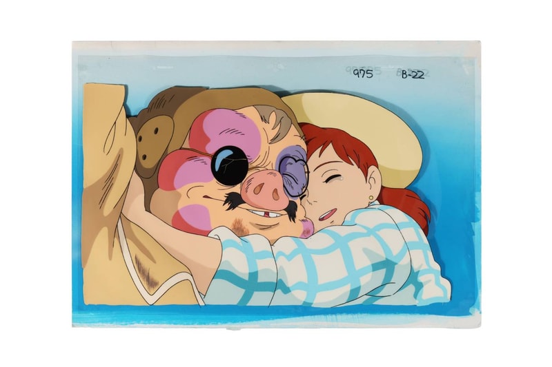 Propstore Studio Ghibli Animation Art Live Auction kikis delivery service porco rosso Princess Mononoke Info