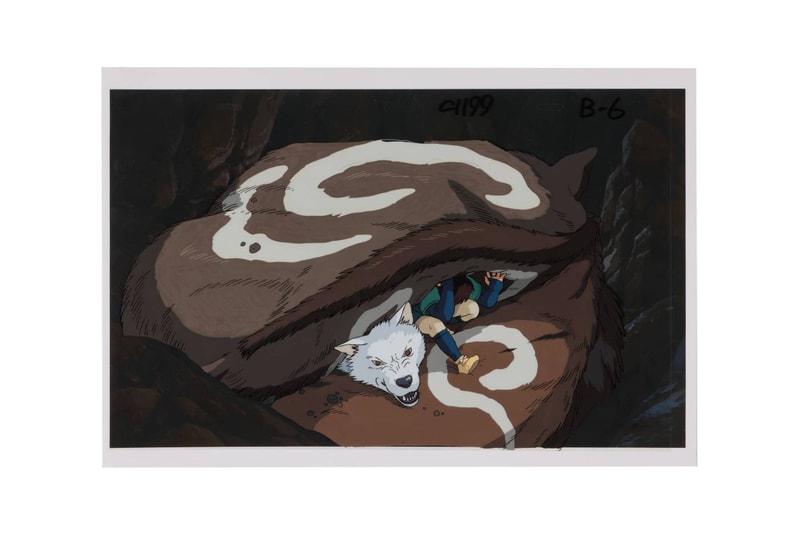 Propstore Studio Ghibli Animation Art Live Auction kikis delivery service porco rosso Princess Mononoke Info