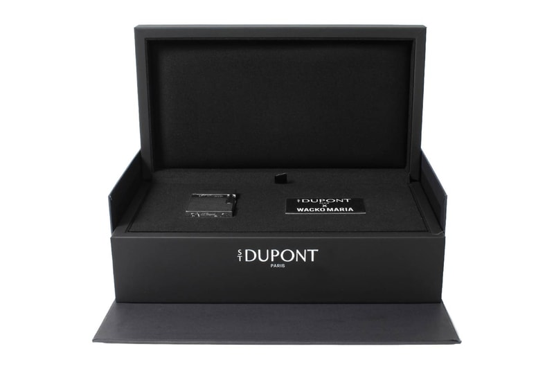 S T DUPONT WACKO MARIA ligne2 small lighter Collaboration collection Release Info