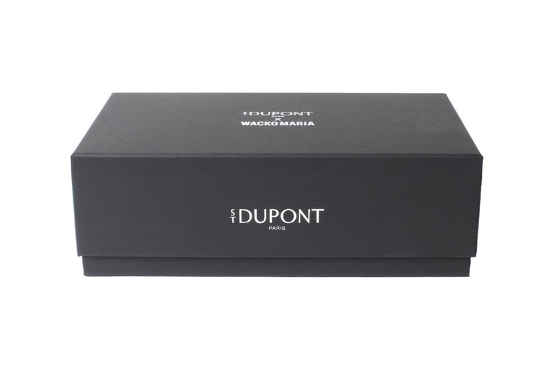 S T DUPONT WACKO MARIA ligne2 small lighter Collaboration collection Release Info