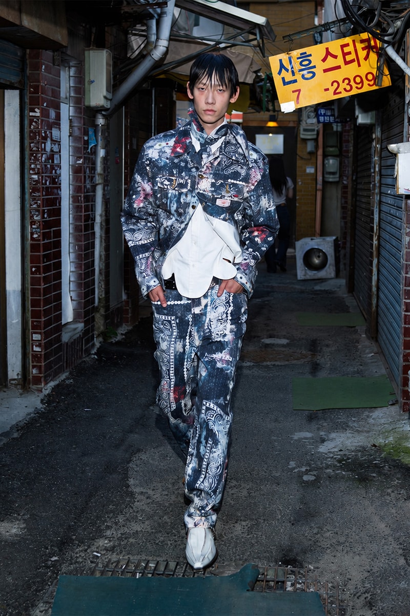 JUNTAE KIM Spring/Summer 2027 Collection “Korean Sabotage” Paris Fashion Week  Lookbook Info
