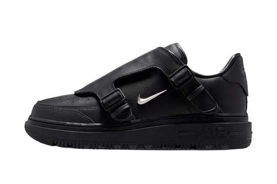 Official Images of the Nike Air Force 1 Low Luxe “Black”