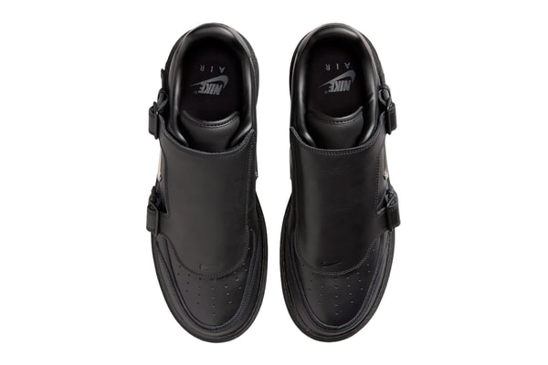 Nike Air Force 1 Low Luxe Black/Metallic Silver-Anthracite JA3822-010 Official Images