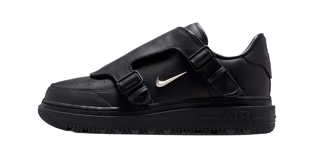 Official Images of the Nike Air Force 1 Low Luxe “Black”