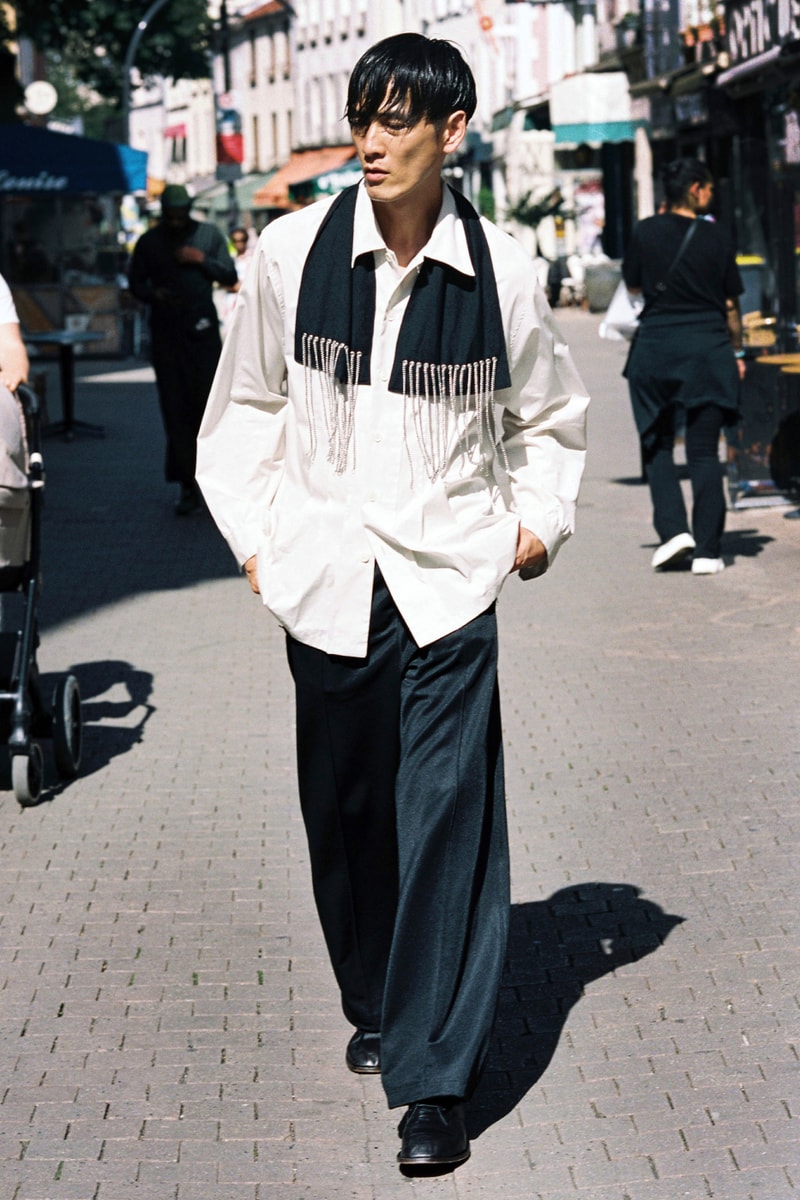 OUR LEGACY Spring/Summer 2027 “Tea for Two”  Runway Collection Paris Fashion Week Cristopher Nying Fred Perry Collaboration 