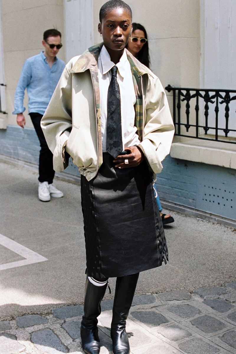 OUR LEGACY Spring/Summer 2027 “Tea for Two”  Runway Collection Paris Fashion Week Cristopher Nying Fred Perry Collaboration 