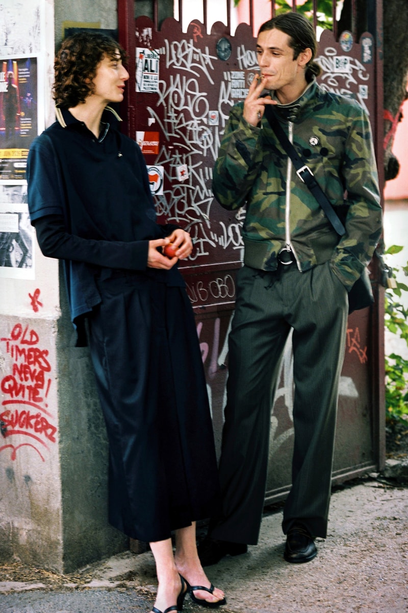OUR LEGACY Spring/Summer 2027 “Tea for Two”  Runway Collection Paris Fashion Week Cristopher Nying Fred Perry Collaboration 