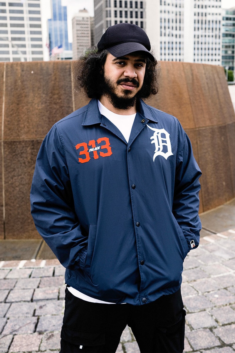 Detroit Tigers mlb Palace Skateboards Collaboration collection Release Info