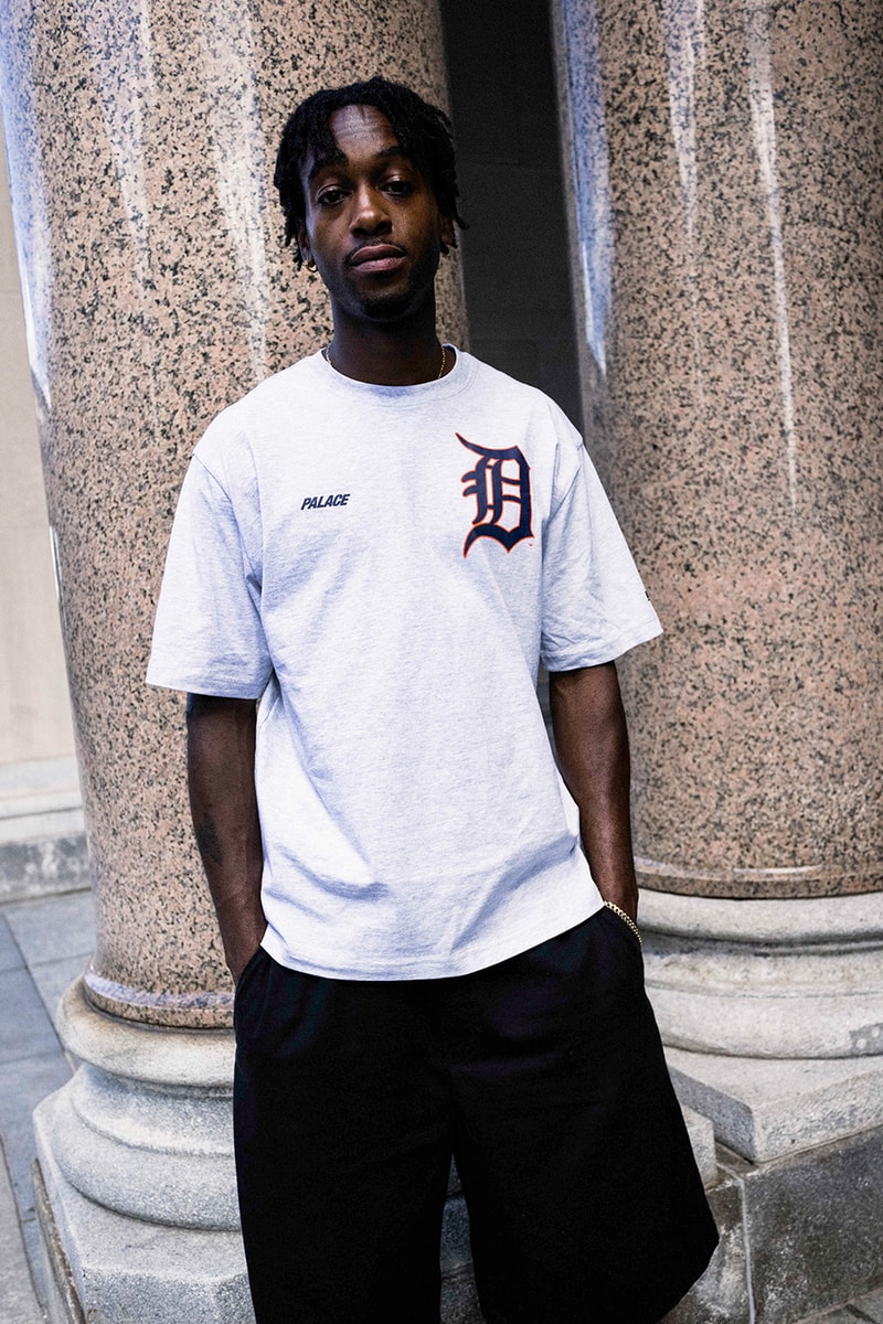 Detroit Tigers mlb Palace Skateboards Collaboration collection Release Info