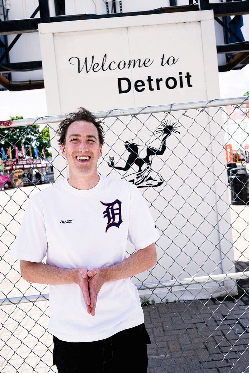 Detroit Tigers mlb Palace Skateboards Collaboration collection Release Info