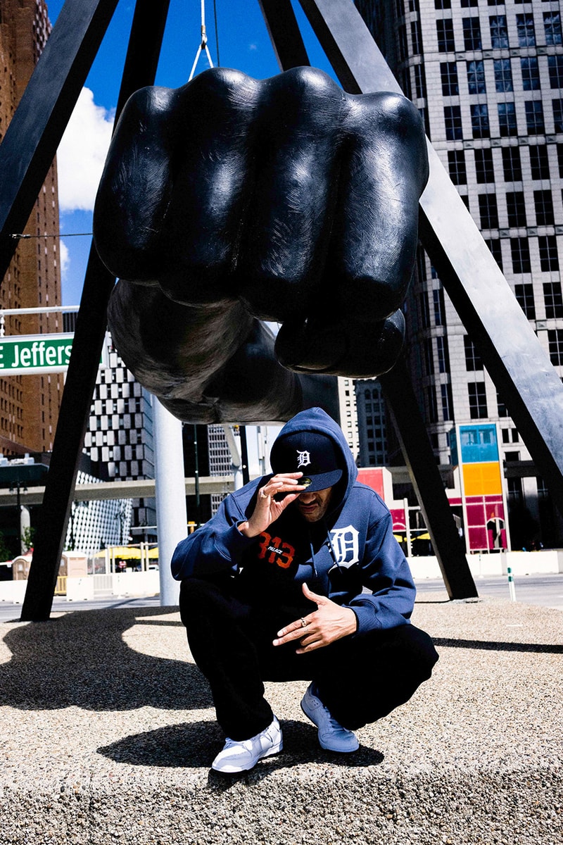Detroit Tigers mlb Palace Skateboards Collaboration collection Release Info