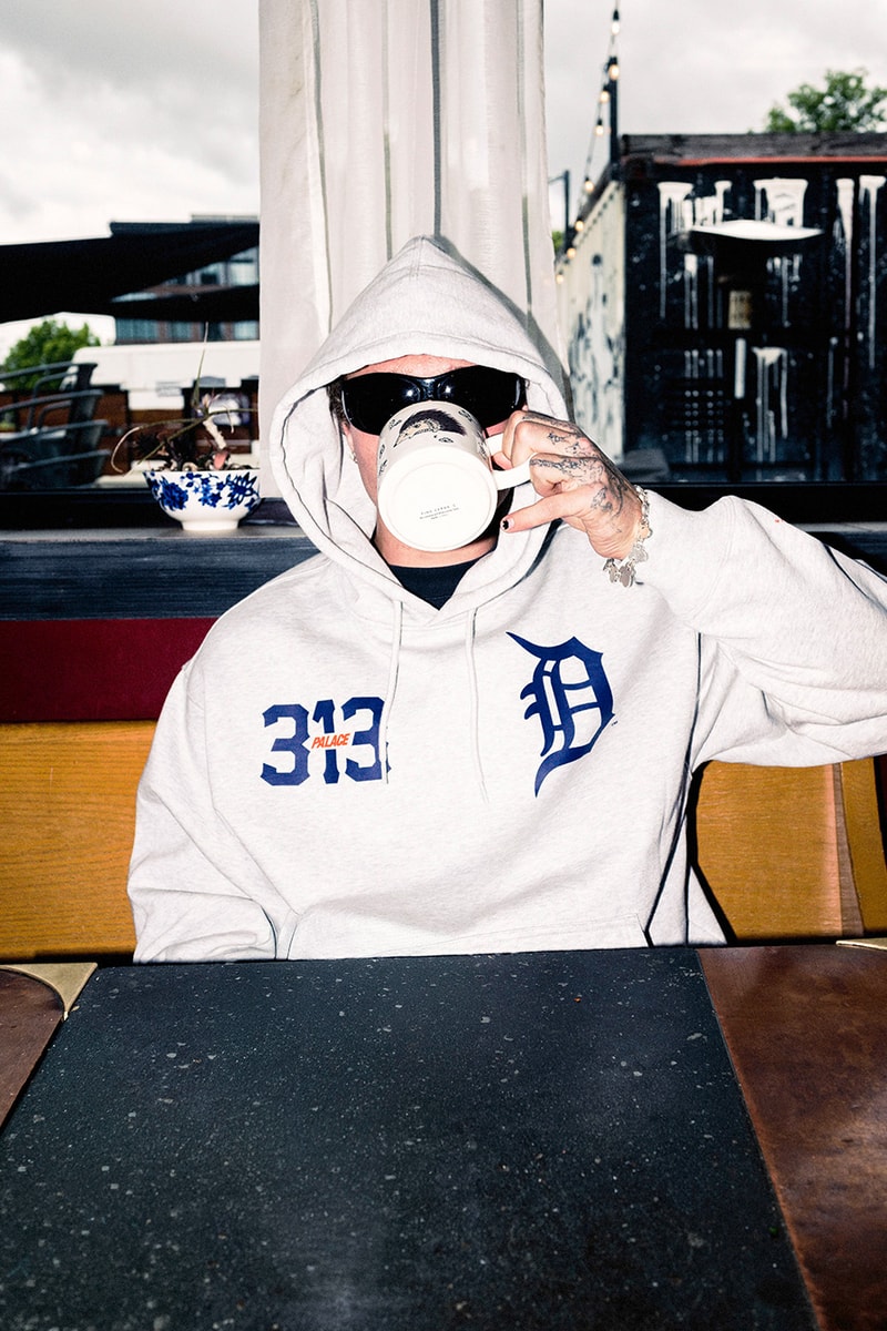 Detroit Tigers mlb Palace Skateboards Collaboration collection Release Info
