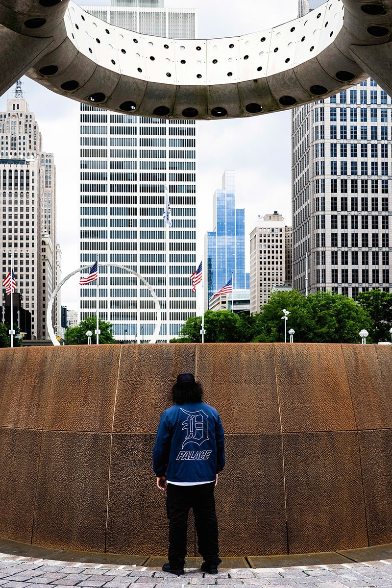 Detroit Tigers mlb Palace Skateboards Collaboration collection Release Info