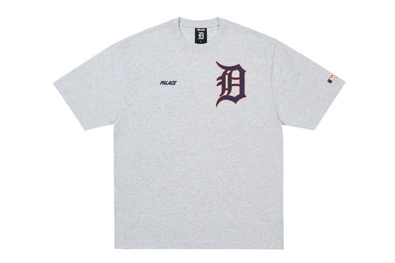 Detroit Tigers mlb Palace Skateboards Collaboration collection Release Info