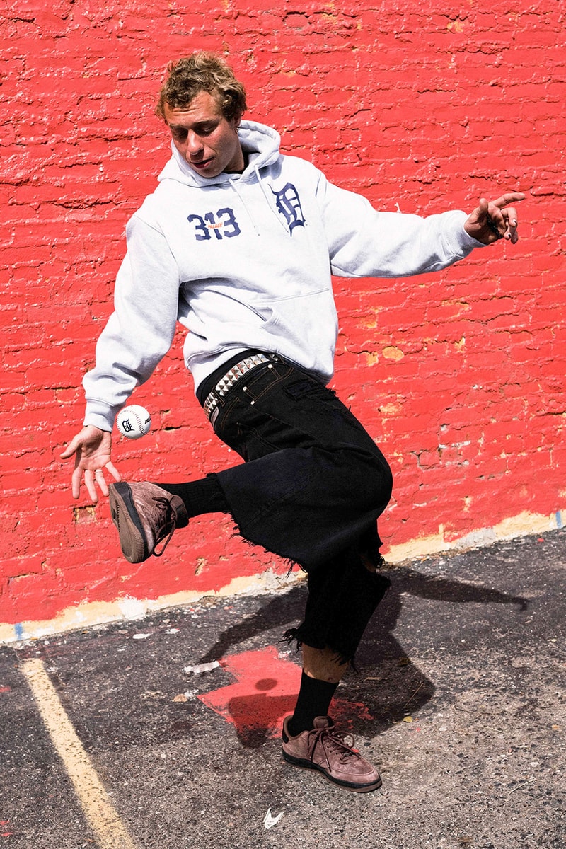 Detroit Tigers mlb Palace Skateboards Collaboration collection Release Info