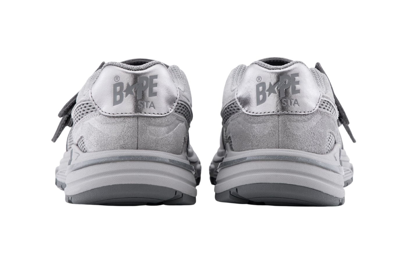a bathing ape BAPE MARY JANE STA Silver Pink 1M30-291-324 Release Info