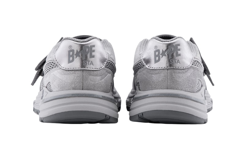 a bathing ape BAPE MARY JANE STA Silver Pink 1M30-291-324 Release Info