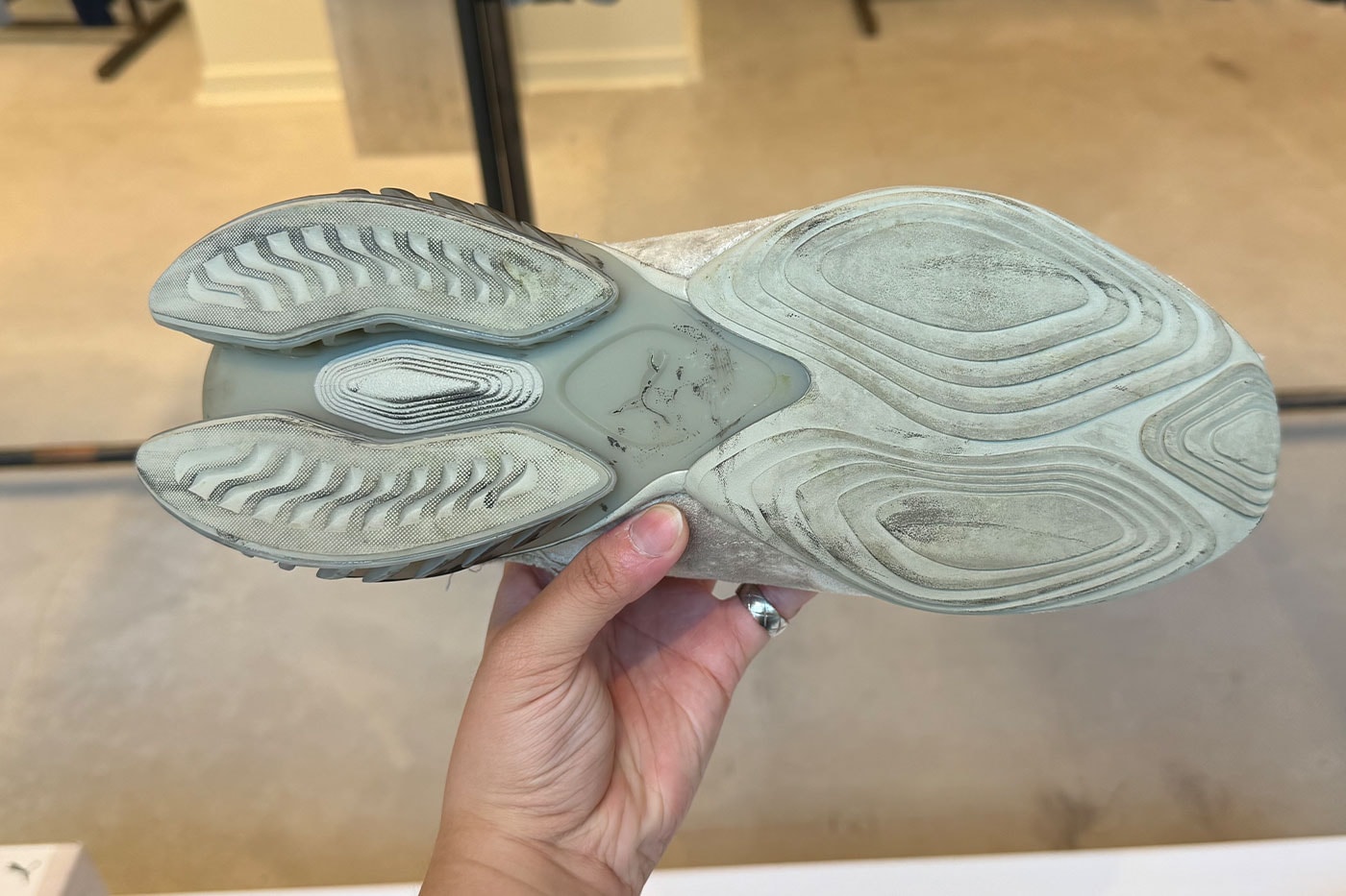 Closer Look at the Upcoming JiyongKim x PUMA CELL GEO 1 paris fashion week ss27 spring summer 2027