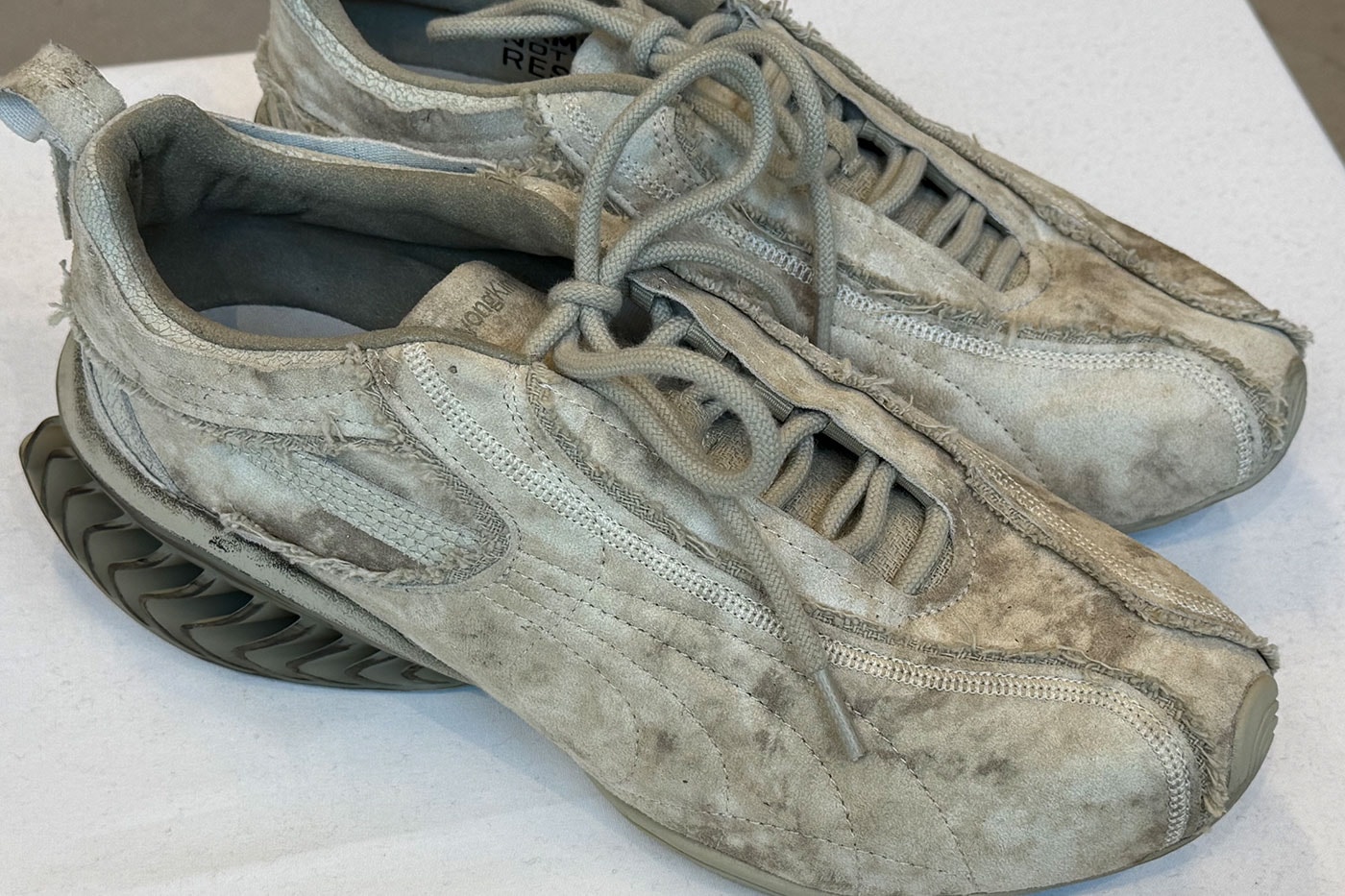 Closer Look at the Upcoming JiyongKim x PUMA CELL GEO 1 paris fashion week ss27 spring summer 2027