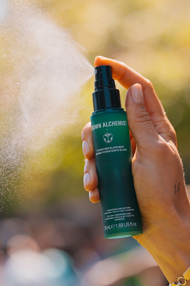 Grown Alchemist x Tomorrowland Wellness Range skincare festival music summer season hypebeast streetwear collab collaboration drop