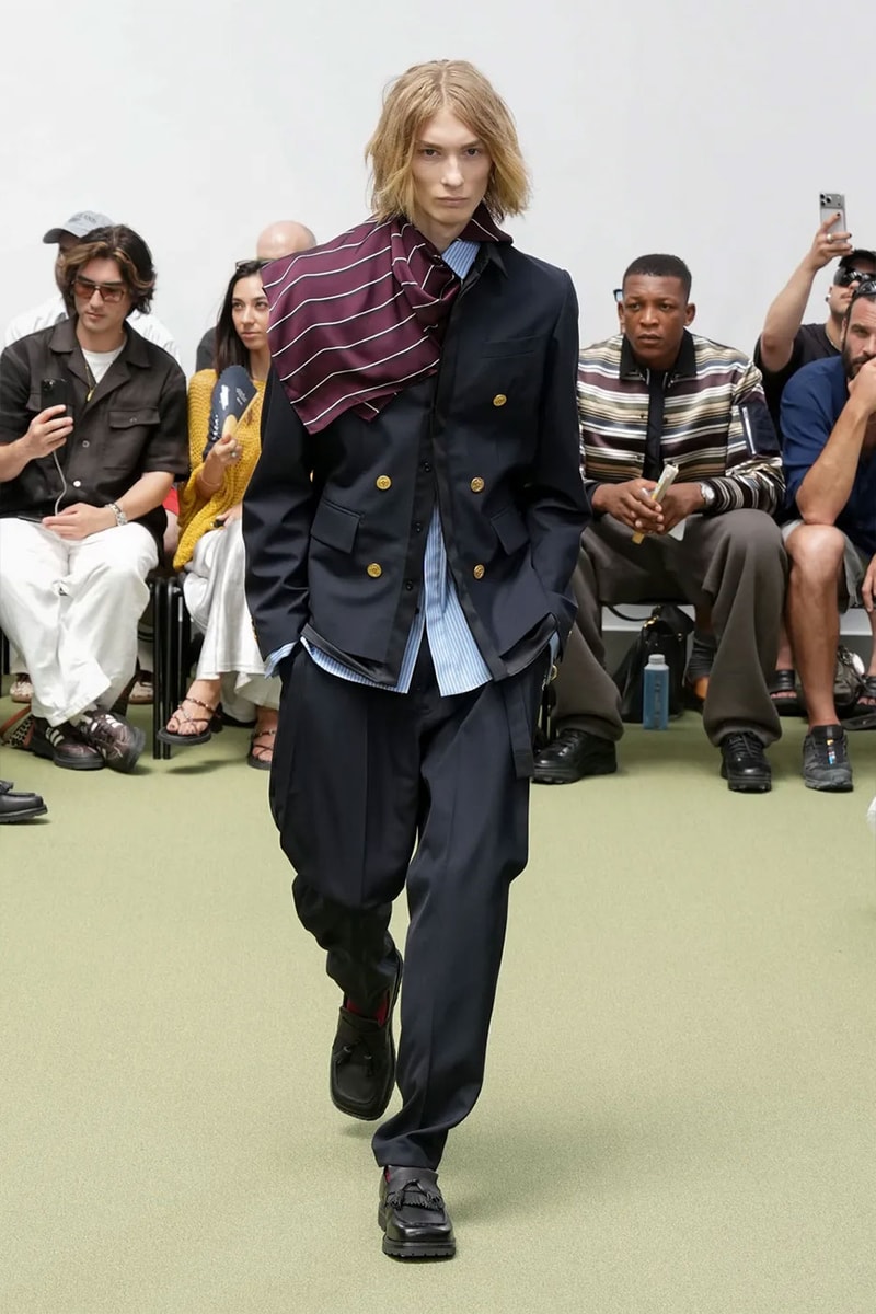 sacai Men’s SS27 Collides Preppy Heritage and Sound System Culture in "The New Classics"