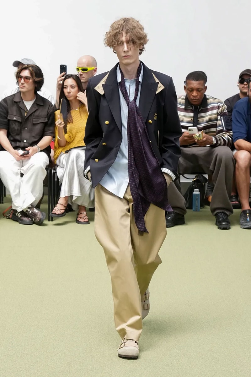 sacai Men’s SS27 Collides Preppy Heritage and Sound System Culture in "The New Classics"