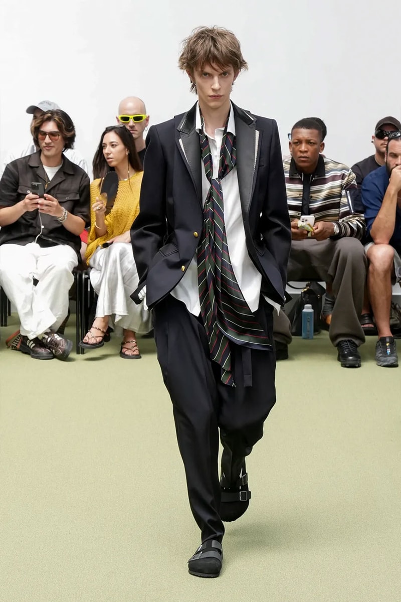 sacai Men’s SS27 Collides Preppy Heritage and Sound System Culture in "The New Classics"