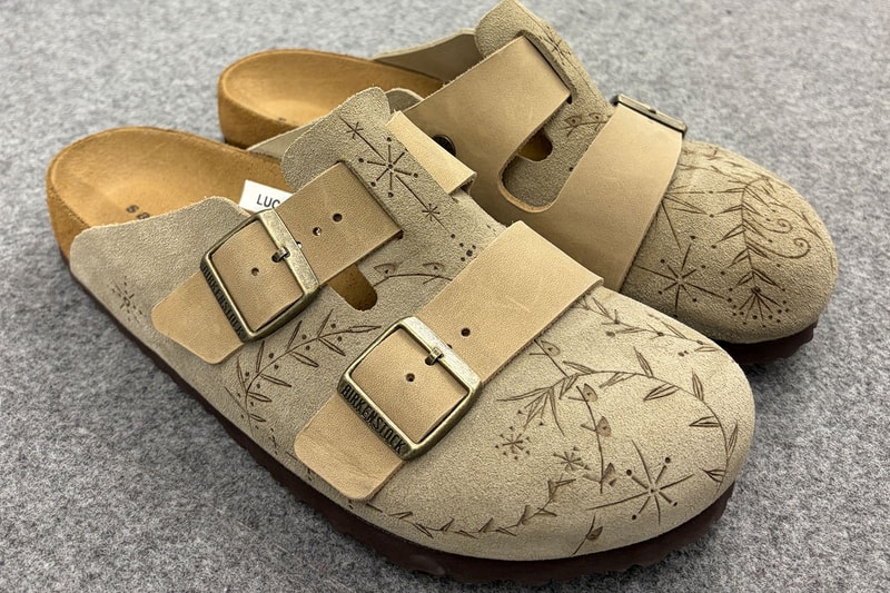 Closer Look at the sacai SS27 Birkenstock Hybrids With Dr. Woo's Fine-Line Ink