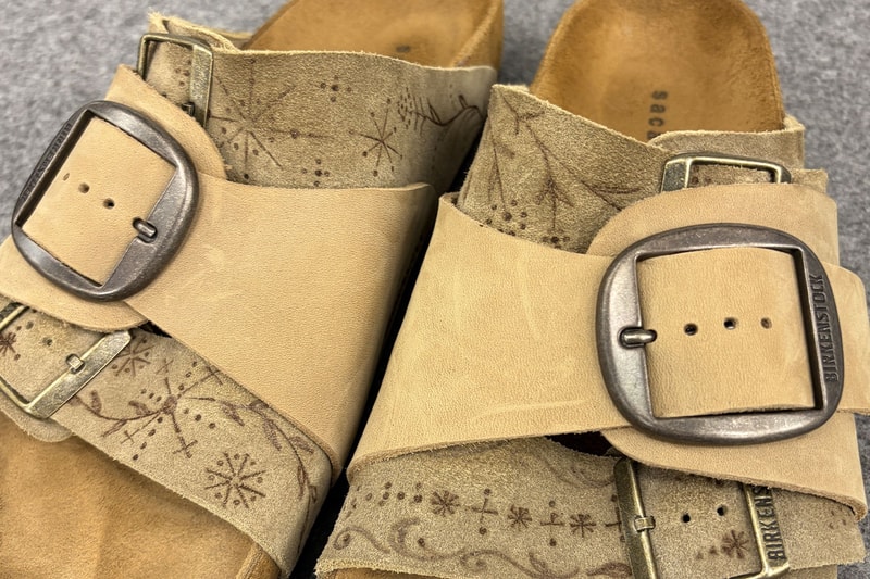 Closer Look at the sacai SS27 Birkenstock Hybrids With Dr. Woo's Fine-Line Ink