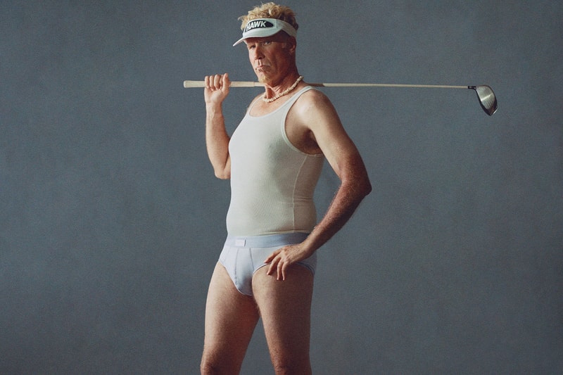 SKIMS Taps Will Ferrell's Alter Ego as Golf Legend Lonnie "The Hawk" Hawkins for Menswear Campaign