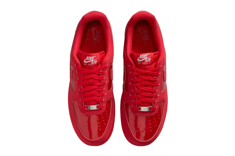 Nike Air Force 1 Low Patent Suede pack red black IV5103-001 IV5103-600 release info