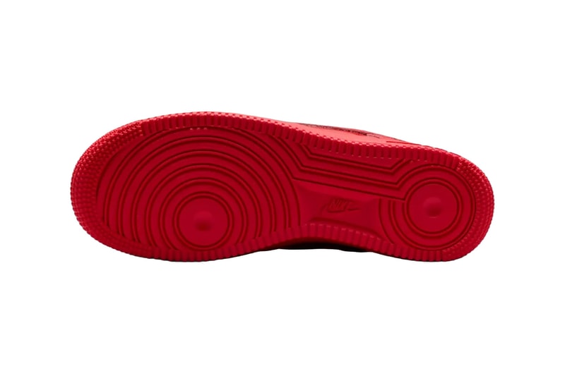 Nike Air Force 1 Low Patent Suede pack red black IV5103-001 IV5103-600 release info