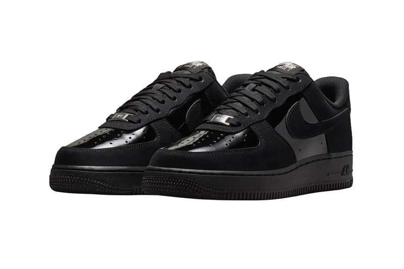 Nike Air Force 1 Low Patent Suede pack red black IV5103-001 IV5103-600 release info