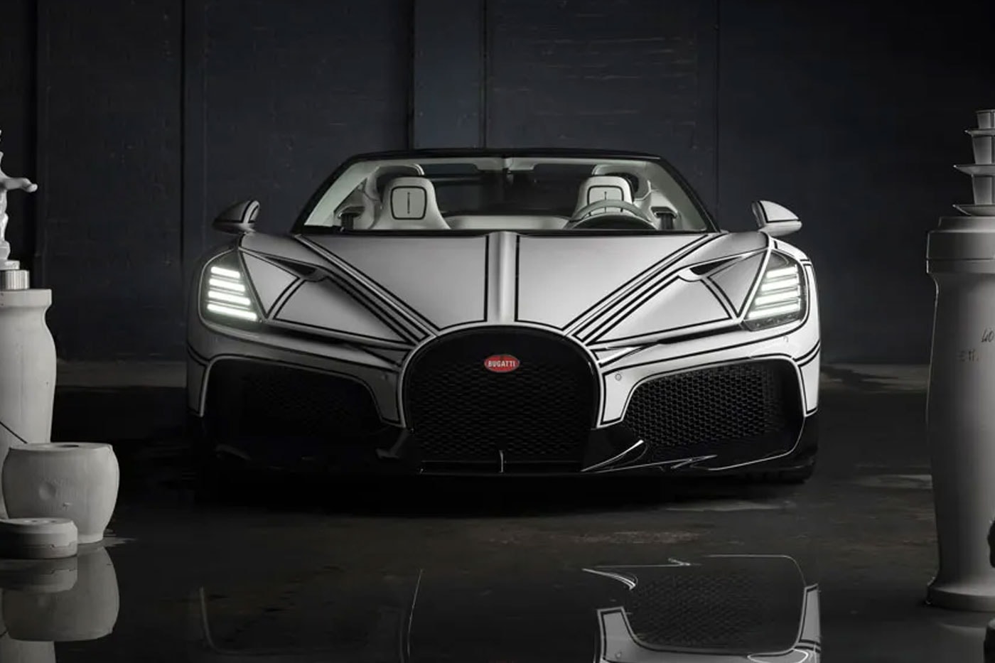 Bugatti Unveils the W16 Mistral "Blanc Éternel," a One-Of-One Hypercar Clad in Royal Porcelain limited edition