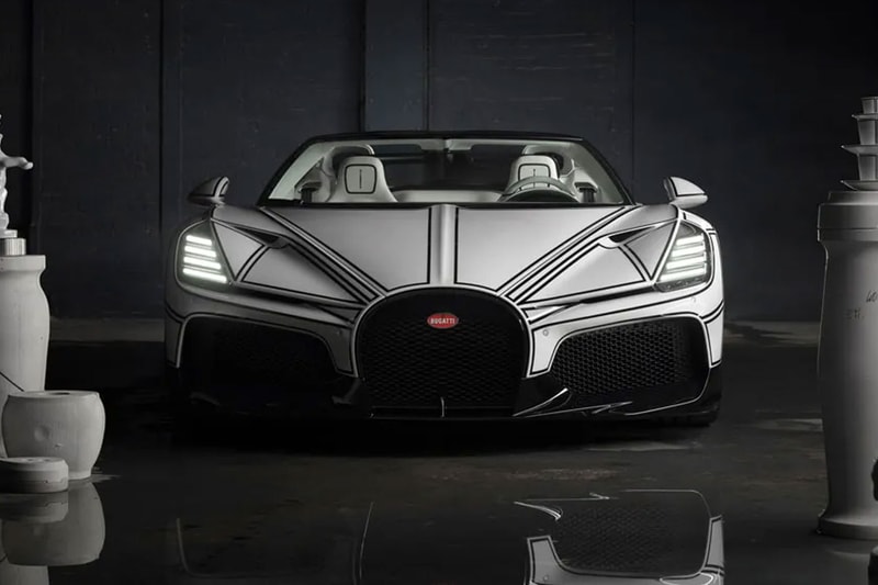 Bugatti Unveils the W16 Mistral "Blanc Éternel," a One-Of-One Hypercar Clad in Royal Porcelain limited edition