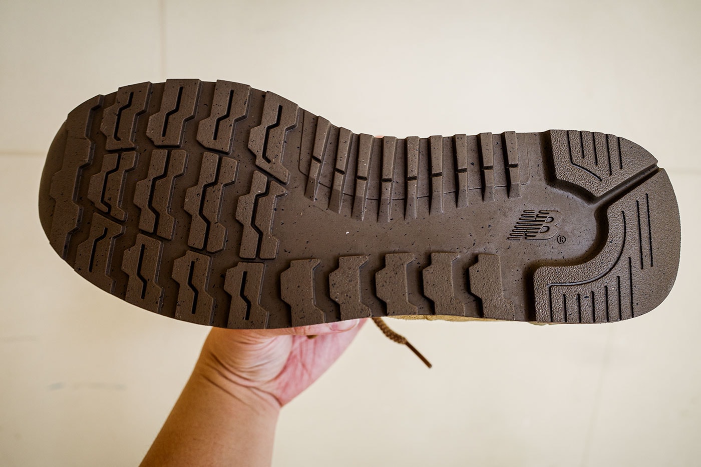 Junya Watanabe MAN x New Balance Revive the "Lost Prototype" 574 exclusive first look paris fashion week ss27 spring summer 2027