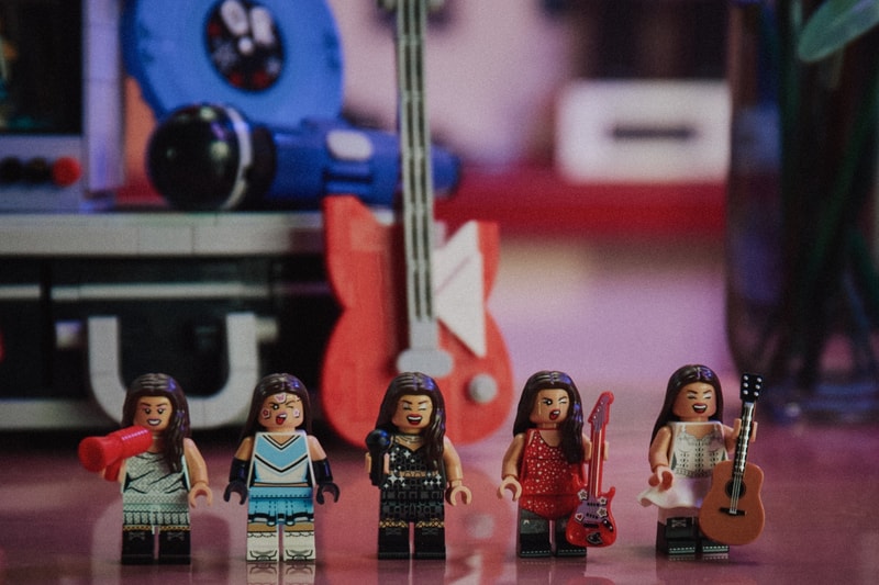 LEGO Editions Olivia Rodrigo Collection vinyl Flower Bouquet Concert Moon Secret Storage Dual Guitar 43031 43030 43029 11507 43028 Release Info 