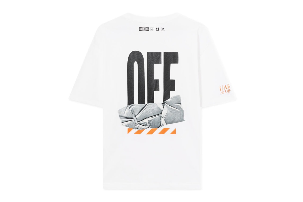 Off-White L/AB c/o Label Collection Release Info